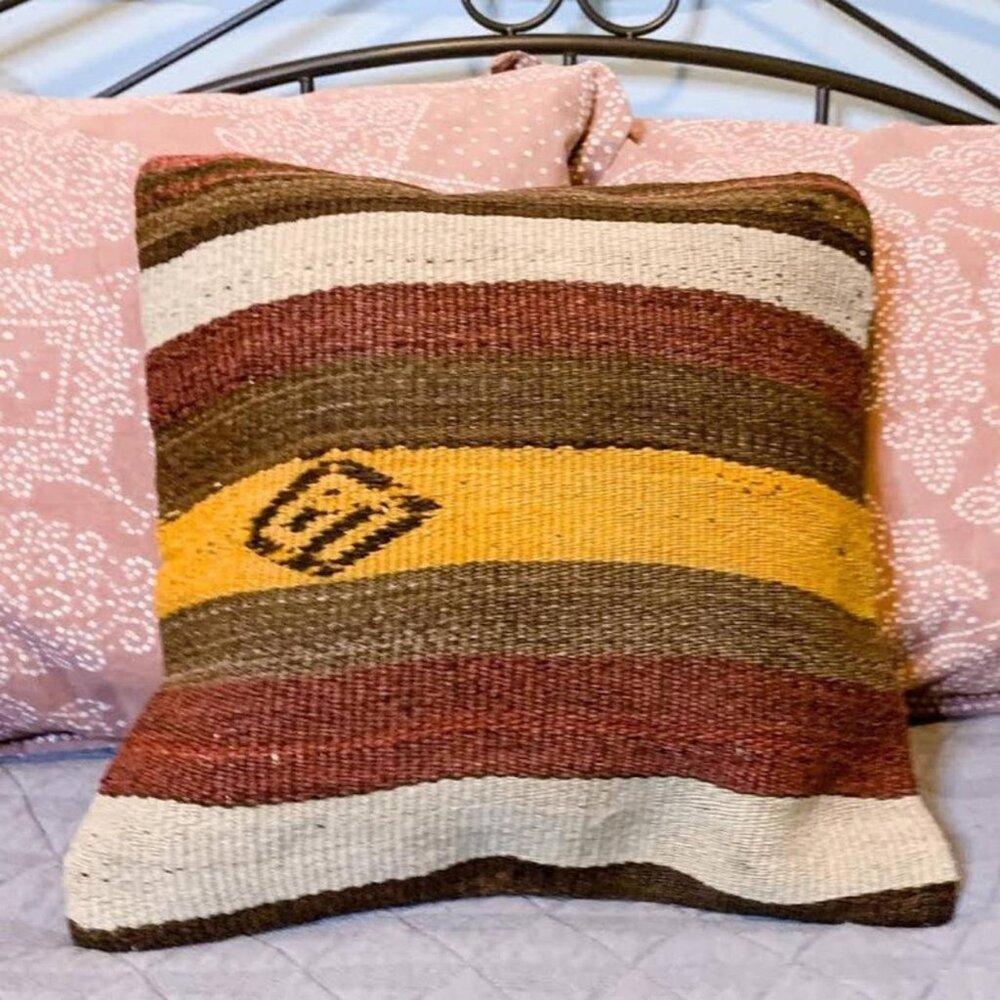 Upcycled Throw Pillow Case